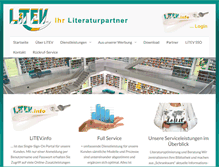 Tablet Screenshot of litev.com
